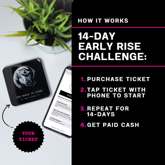 14-Day Early Rise Challenge Ticket